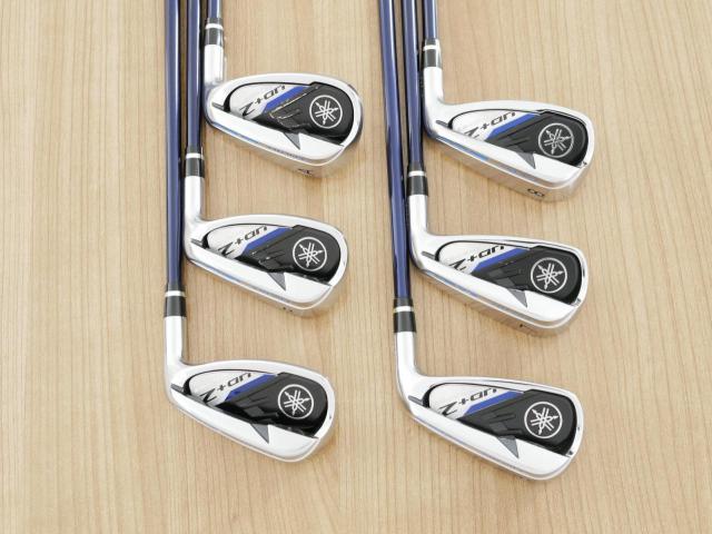 Iron set : Yamaha : ชุดเหล็ก Yamaha Inpres UD+2 (ออกปี 2021 ตีไกลที่สุด ไกลกว่าเหล็กทั่วไป 2 เบอร์ หน้าเด้ง COR 0.822) มีเหล็ก 6-Pw,Aw (6 ชิ้น) ก้านกราไฟต์ Fujikura Air Speeder M421i Flex SR