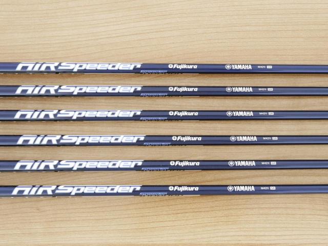 Iron set : Yamaha : ชุดเหล็ก Yamaha Inpres UD+2 (ออกปี 2021 ตีไกลที่สุด ไกลกว่าเหล็กทั่วไป 2 เบอร์ หน้าเด้ง COR 0.822) มีเหล็ก 6-Pw,Aw (6 ชิ้น) ก้านกราไฟต์ Fujikura Air Speeder M421i Flex SR