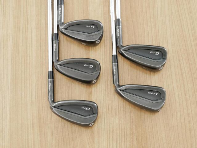 Iron set : Ping : ชุดเหล็ก Ping G710 (รุ่นปี 2021 Japan Spec. ใบใหญ่ ง่ายที่สุด ไกลที่สุดของ Ping) มีเหล็ก 6-Pw (5 ชิ้น) ก้านเหล็ก NS Pro 950 NEO Flex S