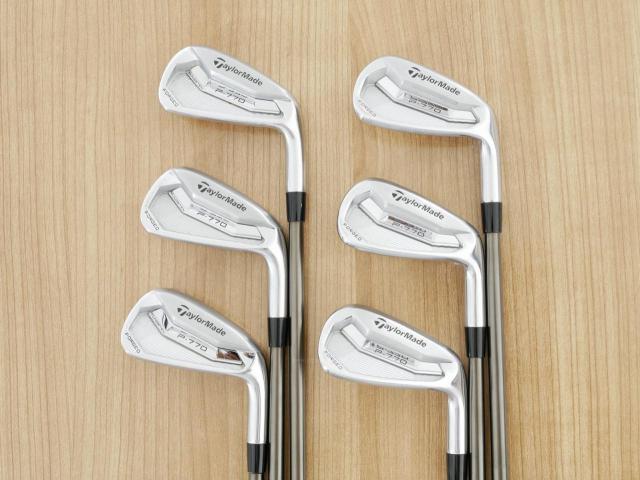 Iron set : Taylormade : ชุดเหล็ก Taylormade P770 Forged (ปี 2018 นุ่ม แน่น) มีเหล็ก 5-Pw (6 ชิ้น) ก้านเหล็ก NS Pro Modus 115 Limited Flex X