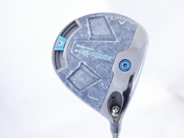 Driver : Callaway : ไดรเวอร์ Callaway Paradym Ai SMOKE MAX (รุ่นปี 2024 Japan Spec.) Loft 9 (ปรับได้) ก้าน Mitsubishi TENSEI 60 Flex SR