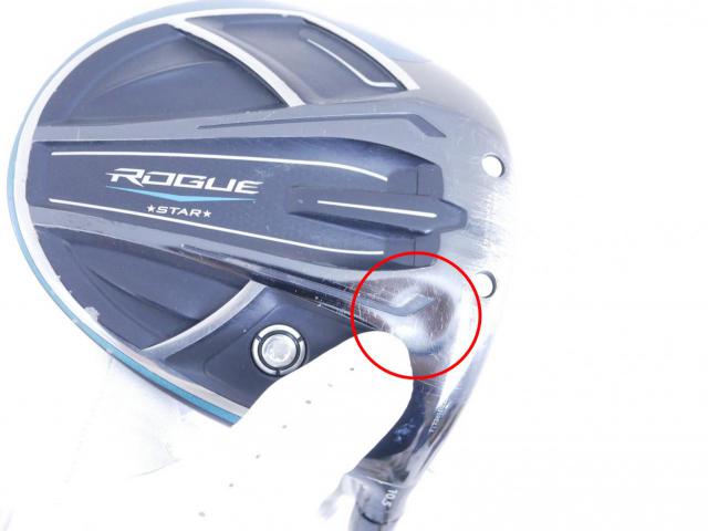 Driver : Callaway : **มีบุบ** ไดรเวอร์ Callaway Rogue Star Loft 10.5 ก้าน Fujikura Speeder Evolution Flex S
