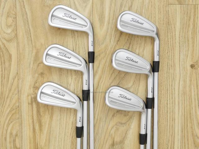 Iron set : Titleist : ชุดเหล็ก Titleist 714 CB Forged มีเหล็ก 5-Pw (6 ชิ้น) ก้านเหล็ก KBS Tour 110 Flex R