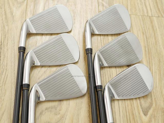 Iron set : Other Brand : ชุดเหล็ก Wilson TAB III (รุ่นท๊อปสุด หน้าเด้ง ตีไกล) มีเหล็ก 5-Pw (6 ชิ้น) ก้านกราไฟต์ Fujikura Speeder 801 Flex R