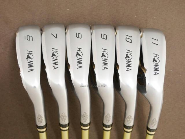 Iron set : Honma : ชุดเหล็ก Honma Beres IS-06 Forged (ปี 2019) มีเหล็ก 6-11 (6 ชิ้น เทียบเท่า 5-Pw) ก้าน ARMRQ X (47) Flex R (2 ดาว)