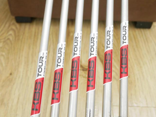Iron set : Taylormade : ชุดเหล็ก Taylormade Stealth (รุ่นล่าสุด ออกปี 2022) มีเหล็ก 5-Pw (6 ชิ้น) ก้านเหล็ก KBS Tour C-Taper Lite 105 Flex R
