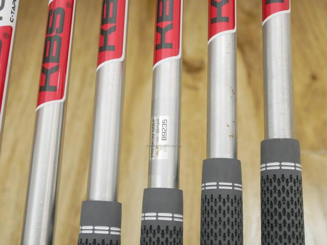 Iron set : Taylormade : ชุดเหล็ก Taylormade Stealth (รุ่นล่าสุด ออกปี 2022) มีเหล็ก 5-Pw (6 ชิ้น) ก้านเหล็ก KBS Tour C-Taper Lite 105 Flex R