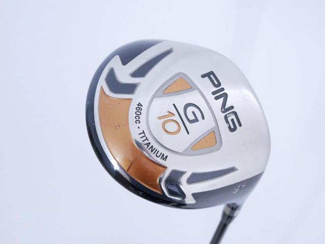 Driver : PING : ไดรเวอร์ Ping G10 (460cc.) Loft 9 ก้าน Graffalloy ProLaunch RED Flex S