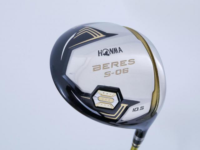 Driver : Honma : **ก้าน 3 ดาว** ไดรเวอร์ Honma Beres S-06 (ปี 2019) Loft 10.5 ก้าน ARMRQ X (47) Flex S (3 ดาว)