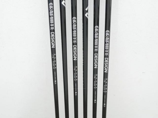 Iron set : Callaway : ชุดเหล็ก Callaway APEX Black Forged (หายาก ปี 2022) มีเหล็ก 5-Pw (6 ชิ้น) ก้านกราไฟต์ Graphite Design RAUNE i75 Flex R