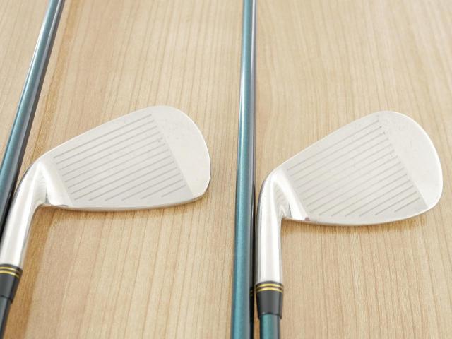 Iron set : Other Brand : ชุดเหล็ก S-Yard Exelight มีเหล็ก 5-Pw,Aw (7 ชิ้น) ก้านกราไฟต์ Flex R1
