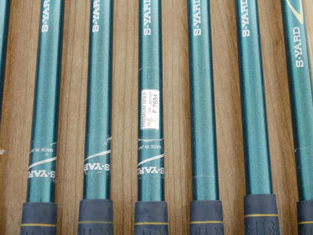 Iron set : Other Brand : ชุดเหล็ก S-Yard Exelight มีเหล็ก 5-Pw,Aw (7 ชิ้น) ก้านกราไฟต์ Flex R1