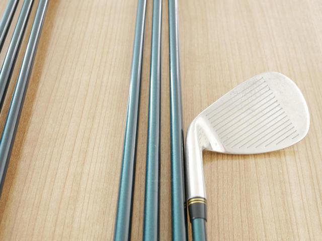 Iron set : Other Brand : ชุดเหล็ก S-Yard Exelight มีเหล็ก 5-Pw,Aw (7 ชิ้น) ก้านกราไฟต์ Flex R1