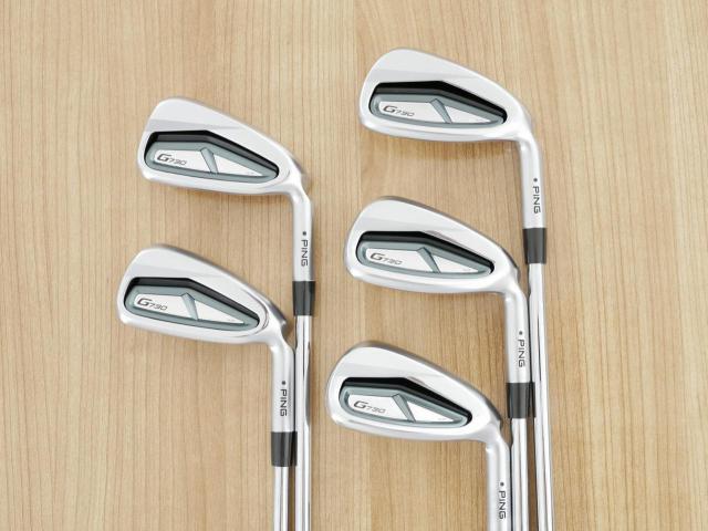 Iron set : Ping : ชุดเหล็ก Ping G730 (รุ่นล่าสุด ปี 2024 Japan Spec. ใบใหญ่ ง่ายที่สุด ไกลที่สุดของ Ping) มีเหล็ก 7-Pw,Aw (5 ชิ้น) ก้านเหล็ก NS Pro 750 NEO Flex S