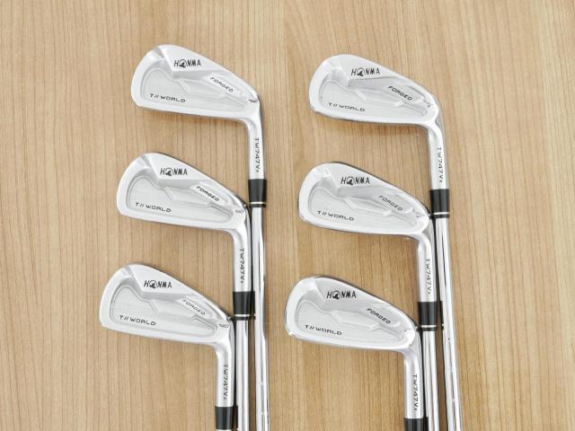 Iron set : Honma : ชุดเหล็ก Honma Tour World TW747Vx Forged (ปี 2019) มีเหล็ก 5-10 (6 ชิ้น) ก้านเหล็ก NS Pro Modus Flex S