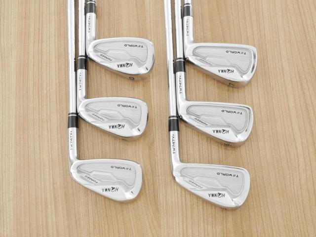 Iron set : Honma : ชุดเหล็ก Honma Tour World TW747Vx Forged (ปี 2019) มีเหล็ก 5-10 (6 ชิ้น) ก้านเหล็ก NS Pro Modus Flex S