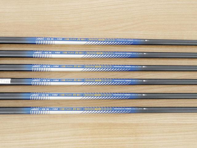 Iron set : Tsuruya : ชุดเหล็ก Tsuruya AXEL GX HM (หน้าเด้ง ตีไกลมาก) มีเหล็ก 5-Pw (6 ชิ้น) ก้านกราไฟต์ FLex R