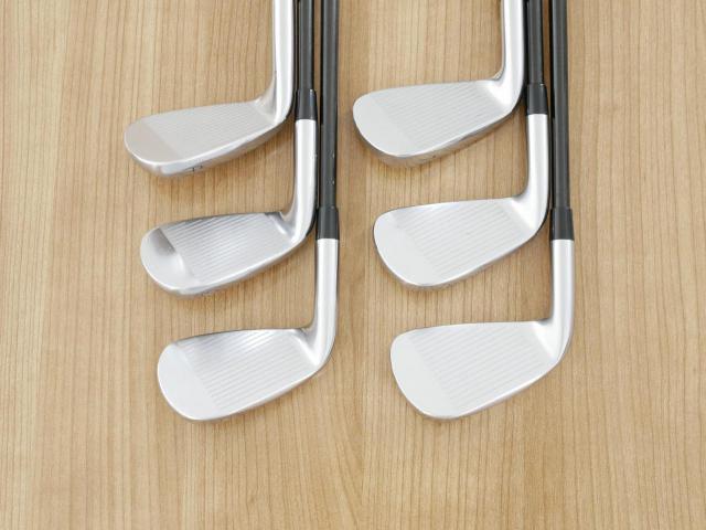 Iron set : PRGR : ชุดเหล็ก PRGR TUNE 02 CB Forged (นุ่มมาก หายากมาก) มีเหล็ก 5-Pw (6 ชิ้น) ก้านกราไฟต์ Tour AD 85 Flex S