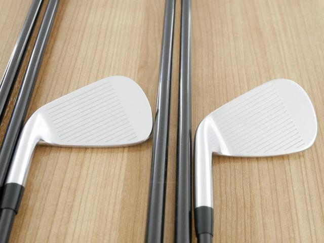 Iron set : PRGR : ชุดเหล็ก PRGR TUNE 02 CB Forged (นุ่มมาก หายากมาก) มีเหล็ก 5-Pw (6 ชิ้น) ก้านกราไฟต์ Tour AD 85 Flex S