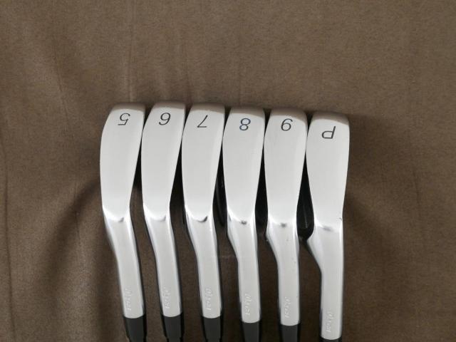 Iron set : PRGR : ชุดเหล็ก PRGR TUNE 02 CB Forged (นุ่มมาก หายากมาก) มีเหล็ก 5-Pw (6 ชิ้น) ก้านกราไฟต์ Tour AD 85 Flex S