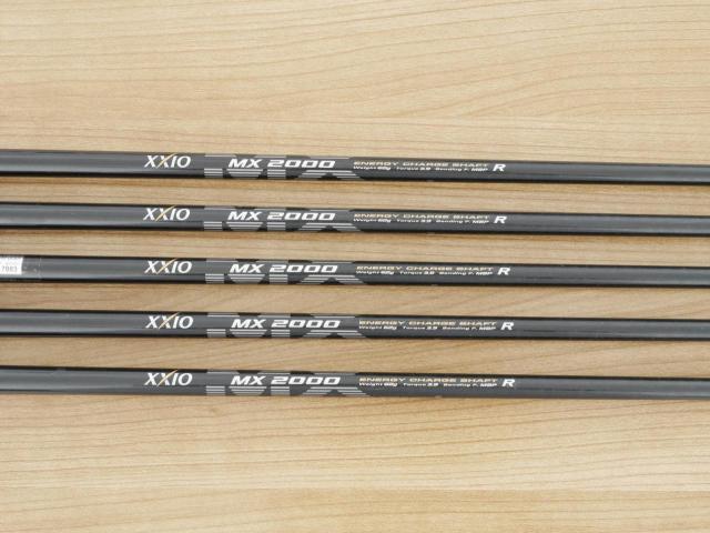 Iron set : XXIO : ชุดเหล็ก XXIO Forged 2 มีเหล็ก 6-Pw (5 ชิ้น) ก้านกราไฟต์ MX-2000 Flex R