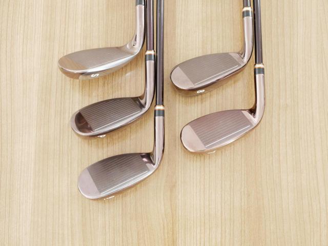 Lady club : All : ชุดเหล็กกระเทย Maruman Shuttle i3000x มีเหล็ก 7-Pw,Sw (5 ชิ้น) ก้านกราไฟต์ Flex L
