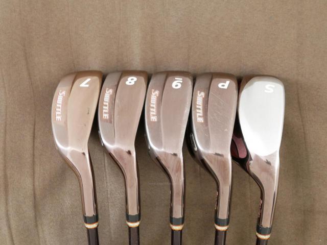 Lady club : All : ชุดเหล็กกระเทย Maruman Shuttle i3000x มีเหล็ก 7-Pw,Sw (5 ชิ้น) ก้านกราไฟต์ Flex L