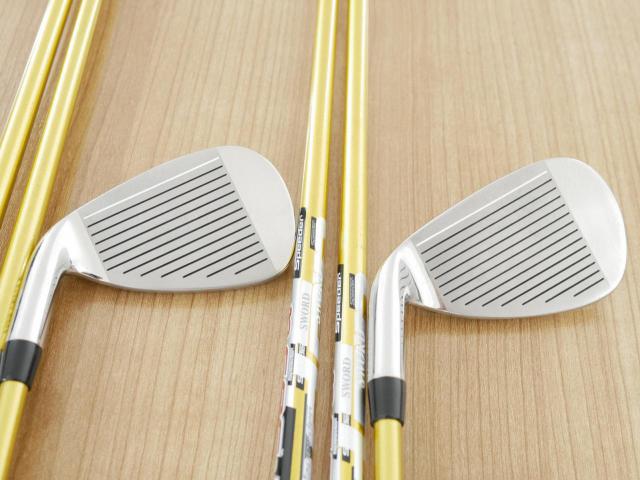 Iron set : Katana : ชุดเหล็ก Katana Sword ATC-589a (หน้าเด้ง) มีเหล็ก 6-Pw,Aw,Sw (7 ชิ้น) ก้านกราไฟต์ Fujikura Speeder 589 Flex SR