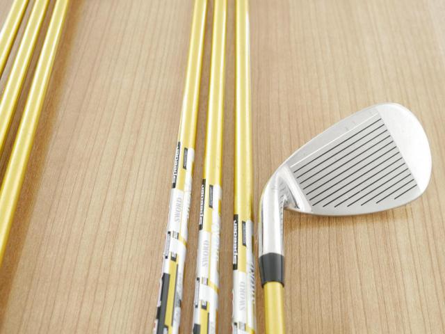 Iron set : Katana : ชุดเหล็ก Katana Sword ATC-589a (หน้าเด้ง) มีเหล็ก 6-Pw,Aw,Sw (7 ชิ้น) ก้านกราไฟต์ Fujikura Speeder 589 Flex SR