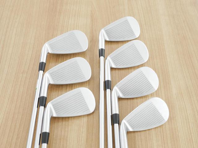 Iron set : Bridgestone : ชุดเหล็ก Bridgestone JGR Hybrid Forged (ตีไกลกว่าตัวอื่น 2 เบอร์) มีเหล็ก 7-P1,P2,Aw,Sw (7 ชิ้น) ก้านเหล็ก NS Pro ZELOS 8 Flex S