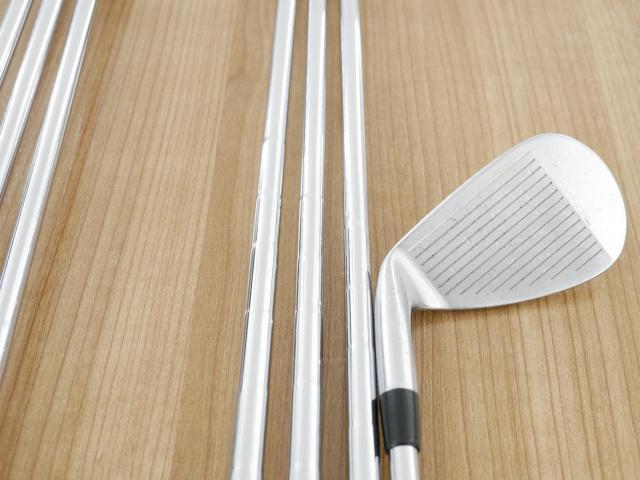 Iron set : Bridgestone : ชุดเหล็ก Bridgestone JGR Hybrid Forged (ตีไกลกว่าตัวอื่น 2 เบอร์) มีเหล็ก 7-P1,P2,Aw,Sw (7 ชิ้น) ก้านเหล็ก NS Pro ZELOS 8 Flex S