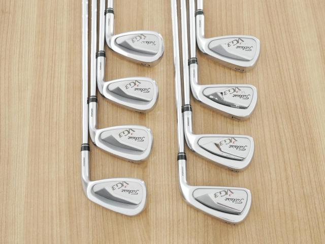 Iron set : Titleist : ชุดเหล็ก Titleist VG3 Forged (Japan Spec.) มีเหล็ก 5-Pw,Aw,Sw (8 ชิ้น) ก้านเหล็ก NS Pro 950 Flex S