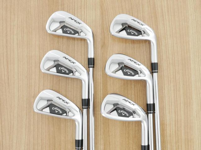 Iron set : Callaway : ชุดเหล็ก Callaway APEX Forged (รุ่นปี 2022) มีเหล็ก 5-Pw (6 ชิ้น) ก้านเหล็ก NS Pro Modus 105 Flex S
