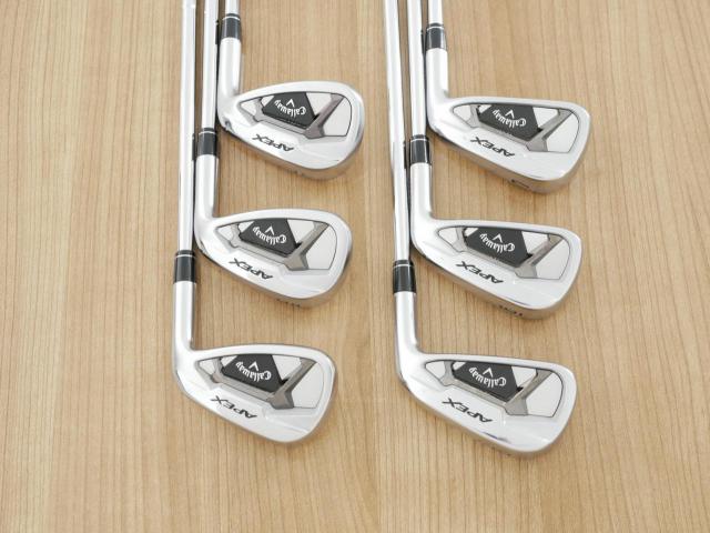 Iron set : Callaway : ชุดเหล็ก Callaway APEX Forged (รุ่นปี 2022) มีเหล็ก 5-Pw (6 ชิ้น) ก้านเหล็ก NS Pro Modus 105 Flex S