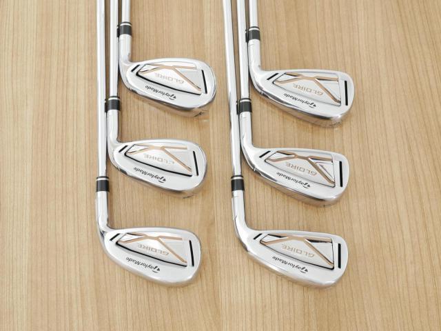 Iron set : Taylormade : ชุดเหล็ก Taylormade SIM GLOIRE (รุ่นปี 2021 รุ่นท๊อปสุด Japan Spec) มีเหล็ก 6-Pw,Aw (6 ชิ้น) ก้านเหล็ก NS Pro 790 Flex S