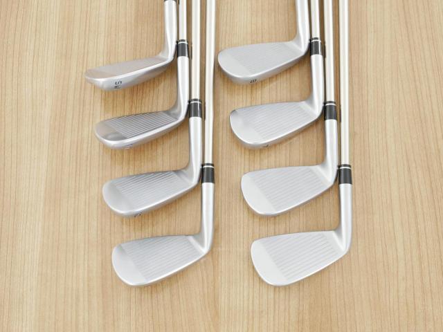 Iron set : Honma : ชุดเหล็ก Honma Tour World TW727P (Forged ออกปี 2016) มีเหล็ก 5-11,Sw (8 ชิ้น) ก้านกราไฟต์ Honma Vizard I55 Flex S