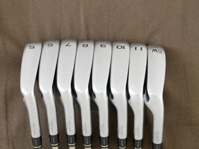 Iron set : Honma : ชุดเหล็ก Honma Tour World TW727P (Forged ออกปี 2016) มีเหล็ก 5-11,Sw (8 ชิ้น) ก้านกราไฟต์ Honma Vizard I55 Flex S