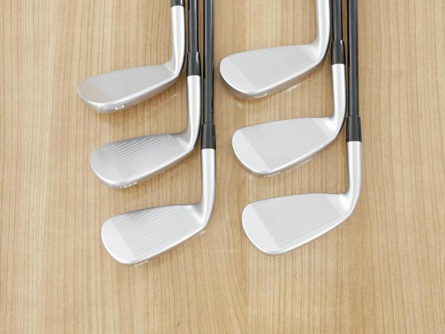 Iron set : Mizuno : ชุดเหล็ก Mizuno JPX 919 Hot Metal (ออกปี 2019 ตัวท๊อป ใบใหญ่ ไกล หน้าเด้ง) มีเหล็ก 5-Pw (6 ชิ้น) ก้านกราไฟต์ Flex R