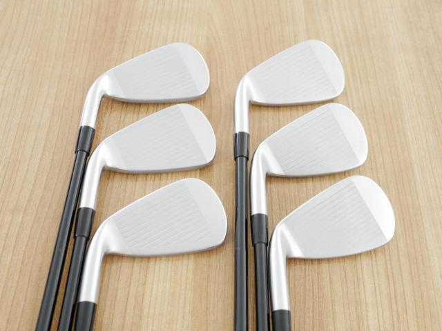 Iron set : Mizuno : ชุดเหล็ก Mizuno JPX 919 Hot Metal (ออกปี 2019 ตัวท๊อป ใบใหญ่ ไกล หน้าเด้ง) มีเหล็ก 5-Pw (6 ชิ้น) ก้านกราไฟต์ Flex R