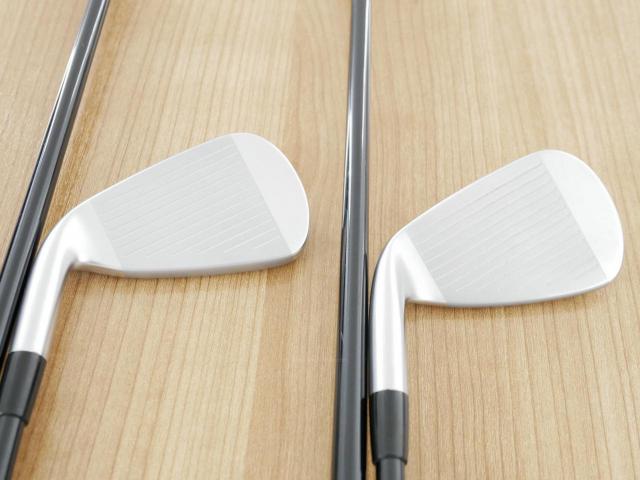 Iron set : Mizuno : ชุดเหล็ก Mizuno JPX 919 Hot Metal (ออกปี 2019 ตัวท๊อป ใบใหญ่ ไกล หน้าเด้ง) มีเหล็ก 5-Pw (6 ชิ้น) ก้านกราไฟต์ Flex R