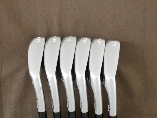 Iron set : Mizuno : ชุดเหล็ก Mizuno JPX 919 Hot Metal (ออกปี 2019 ตัวท๊อป ใบใหญ่ ไกล หน้าเด้ง) มีเหล็ก 5-Pw (6 ชิ้น) ก้านกราไฟต์ Flex R