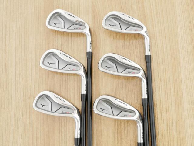 Iron set : Mizuno : ชุดเหล็ก Mizuno T-Zoid RV-01 มีเหล็ก 5-Pw (6 ชิ้น) ก้านกราไฟต์ FLex R