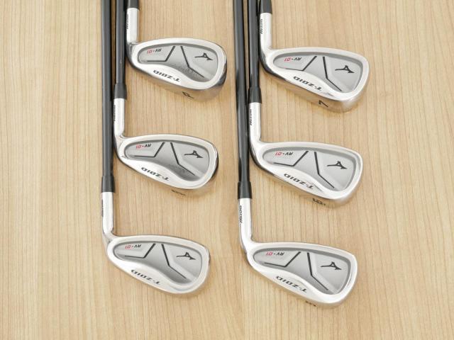 Iron set : Mizuno : ชุดเหล็ก Mizuno T-Zoid RV-01 มีเหล็ก 5-Pw (6 ชิ้น) ก้านกราไฟต์ FLex R