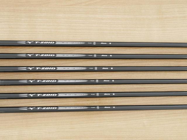 Iron set : Mizuno : ชุดเหล็ก Mizuno T-Zoid RV-01 มีเหล็ก 5-Pw (6 ชิ้น) ก้านกราไฟต์ FLex R