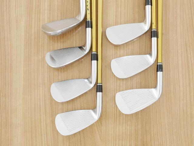 Iron set : Katana : **มีตำหนิ** ชุดเหล็ก Katana Sniper V (รุ่นท๊อป ใบใหญ่ ตีง่าย ไกล) มีเหล็ก 5-Pw,Sw (7 ชิ้น) ก้านกราไฟต์ Sword Gold Flex SR