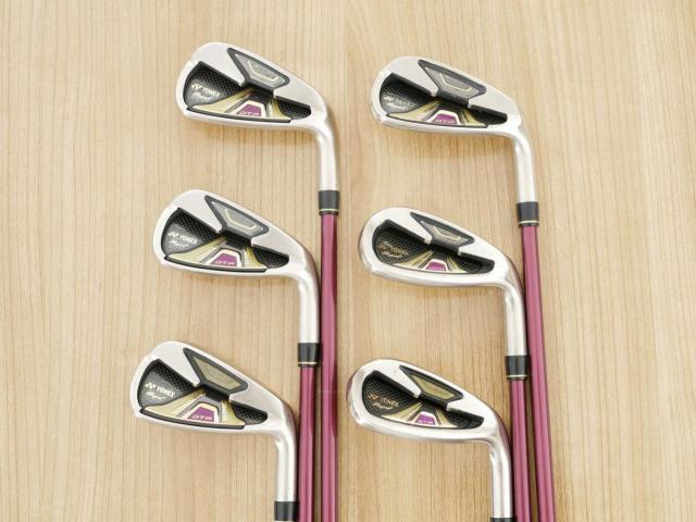 Iron set : Yonex : ชุดเหล็ก Yonex Royal DTP (ออกปี 2016 ท๊อปสุด ก้านดีมาก หน้าเด้ง ตีไกลสุดๆ) มีเหล็ก 7-Pw,Aw,As (6 ชิ้น) ก้านกราไฟต์ Flex R