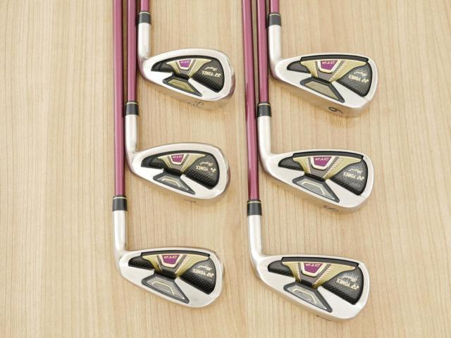 Iron set : Yonex : ชุดเหล็ก Yonex Royal DTP (ออกปี 2016 ท๊อปสุด ก้านดีมาก หน้าเด้ง ตีไกลสุดๆ) มีเหล็ก 7-Pw,Aw,As (6 ชิ้น) ก้านกราไฟต์ Flex R