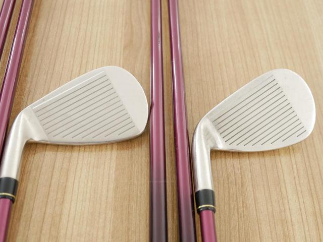 Iron set : Yonex : ชุดเหล็ก Yonex Royal DTP (ออกปี 2016 ท๊อปสุด ก้านดีมาก หน้าเด้ง ตีไกลสุดๆ) มีเหล็ก 7-Pw,Aw,As (6 ชิ้น) ก้านกราไฟต์ Flex R