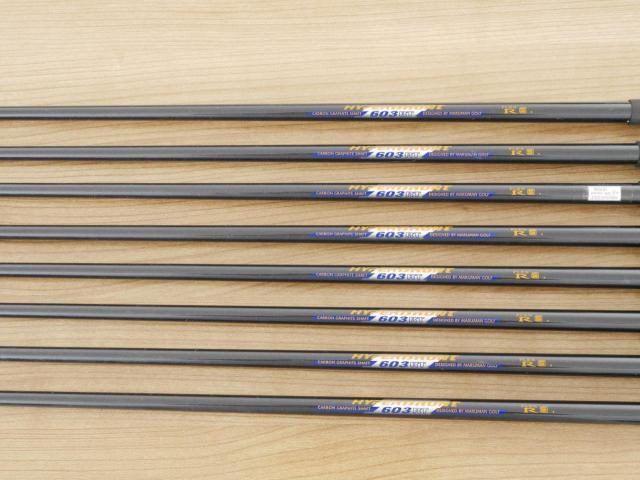Iron set : Maruman : ชุดเหล็ก Maruman Guiness M Cavity (ฝาแฝด M1 ในตำนานครับ) มีเหล็ก 3-Pw (8 ชิ้น) ก้านกราไฟต์ Flex R