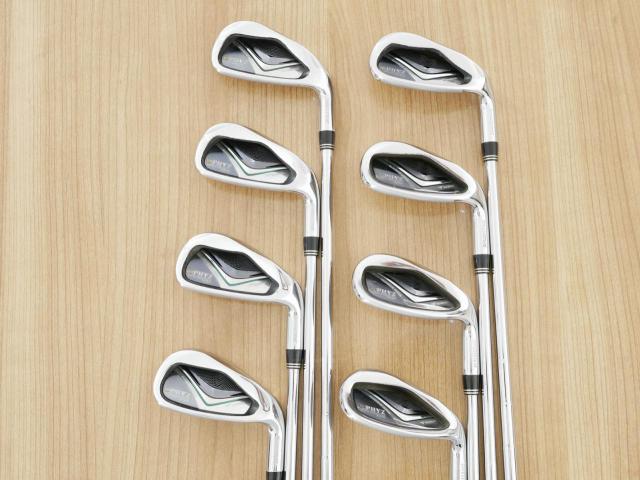 Iron set : Tourstage : ชุดเหล็ก Tourstage PHYZ (ซีรี่ย์ท๊อป ใบใหญ่ ตีง่าย ไกล) มีเหล็ก 5-Pw,Aw,Sw (8 ชิ้น) ก้านเหล็ก NS Pro 900 Flex S